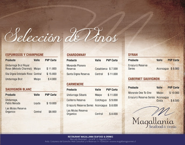 Opinii despre Magallania Seafoods & Drinks în Punta Arenas - Gastronomía y hostelería