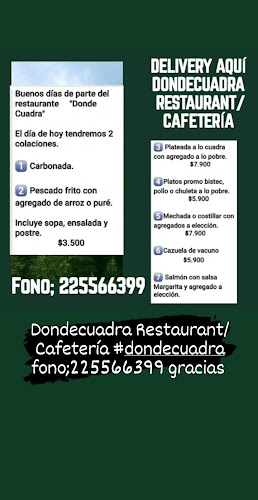 DondecuadraRestorant/Cafetería - San Miguel