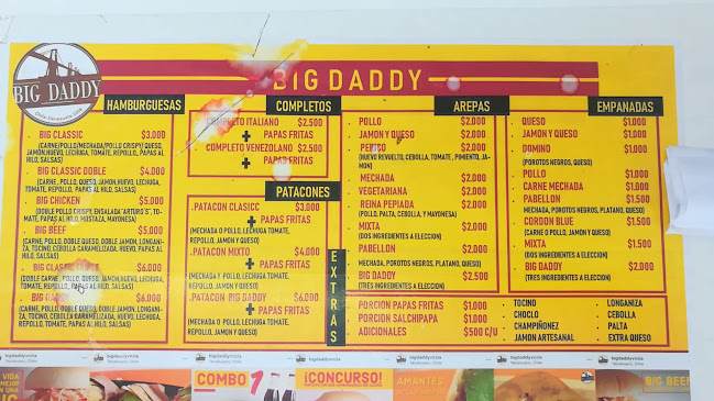 Reviews of Big daddy in Talcahuano - Gastronomía y hostelería