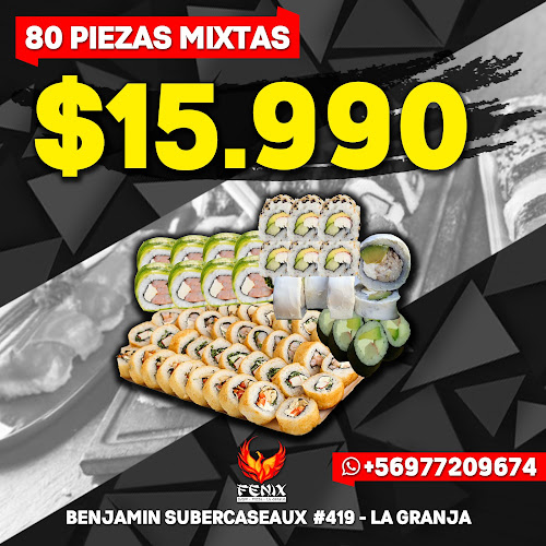 Sushi Fenix La Granja
