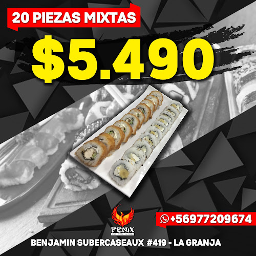 Opinii despre Sushi Fenix La Granja în La Granja - Gastronomía y hostelería