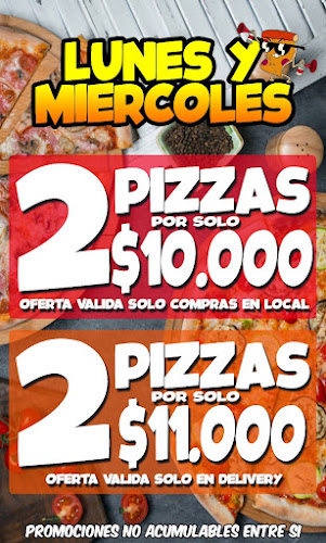 Pizza Steve la granja delivery - La Granja