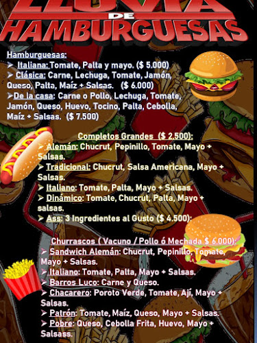 Lluvia de Hamburguesa