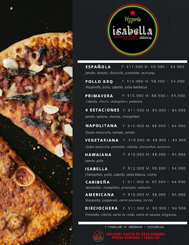 Pizzería Isabella - Ancud