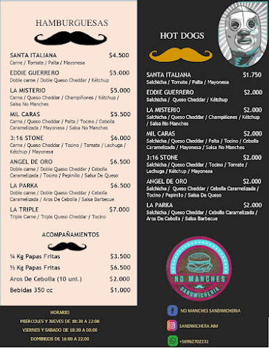 Opinii despre No Manches Sandwicheria în Puente Alto - Gastronomía y hostelería