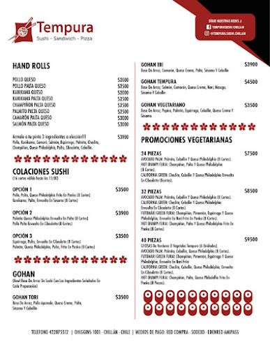 Tempura Sushi Chillan