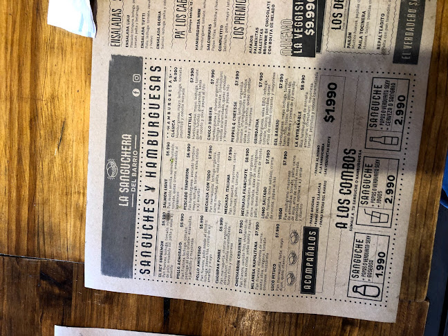 La Sangucheria Del Barrio Phone number