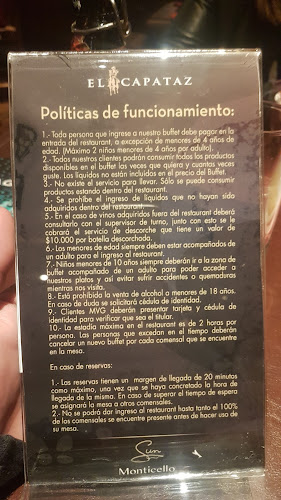 Opinii despre El Capataz în Angostura - Gastronomía y hostelería