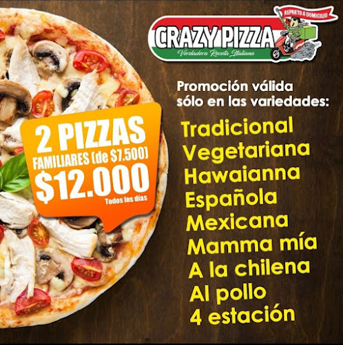 Opinii despre Crazy Pizza în El Bosque - Gastronomía y hostelería