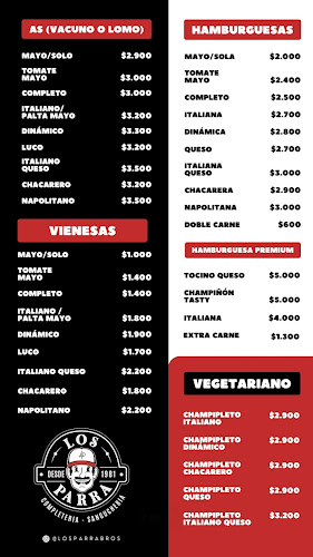 Los Parra Bros - Gastronomía y hostelería