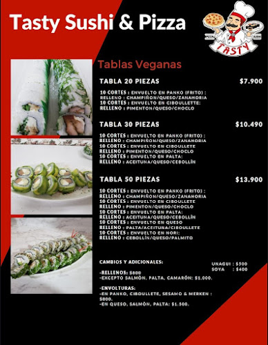 Tasty SUSHI & PIZZA - Viña del Mar