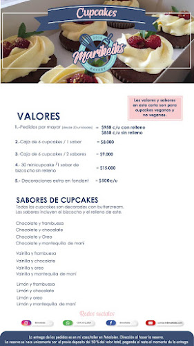 Reviews of Marikeiks cupcakes & cakes in Santiago - Gastronomía y hostelería
