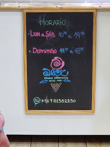 Reviews of Gelateria Alex in Ovalle - Gastronomía y hostelería