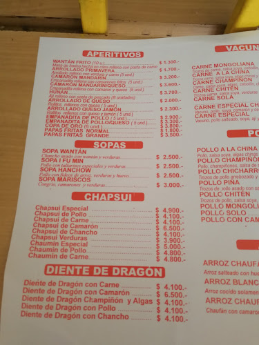 Opinii despre HONG XIN în Puente Alto - Gastronomía y hostelería