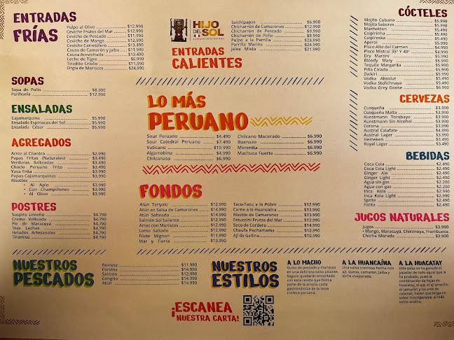 Reviews of Sol Restaurant in Providencia - Gastronomía y hostelería