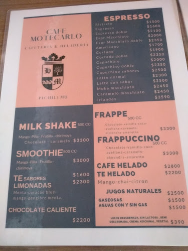 Opinii despre Café Montecarlo în Pichilemu - Gastronomía y hostelería