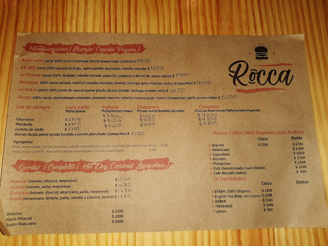 Reviews of Rocca Coffe & Burger in Los Angeles - Gastronomía y hostelería