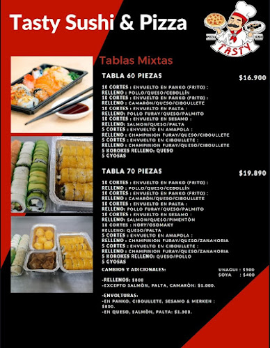 Reviews of Tasty SUSHI & PIZZA in Viña del Mar - Gastronomía y hostelería