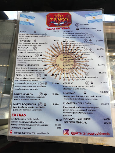 Reviews of Pizza Tango Providencia in Providencia - Gastronomía y hostelería
