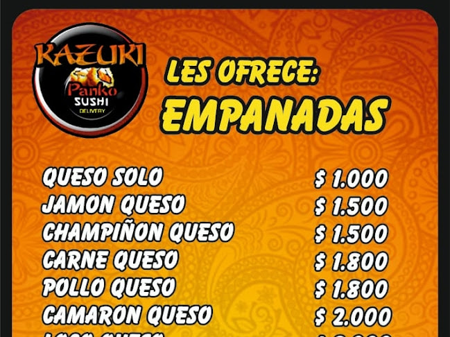 Opinii despre Kazuki Panko Sushi în Alto Hospicio - Gastronomía y hostelería