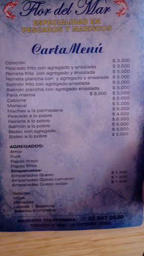 Opinii despre Flor Del Mar în La Cisterna - Gastronomía y hostelería