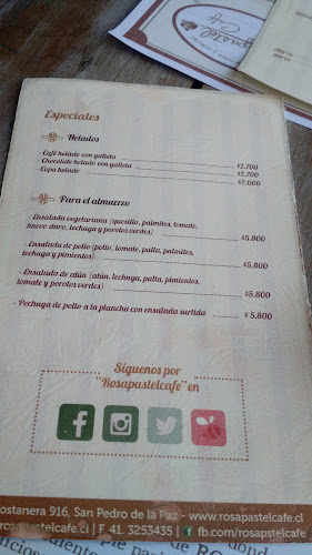 Rosapastel Café - Gastronomía y hostelería