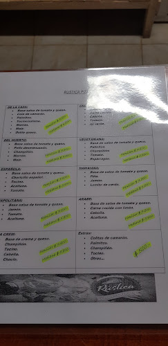 Rustica Pizzeria Yungay