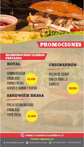 Comentarii opinii despre Restaurante Santa Rosa De Lima