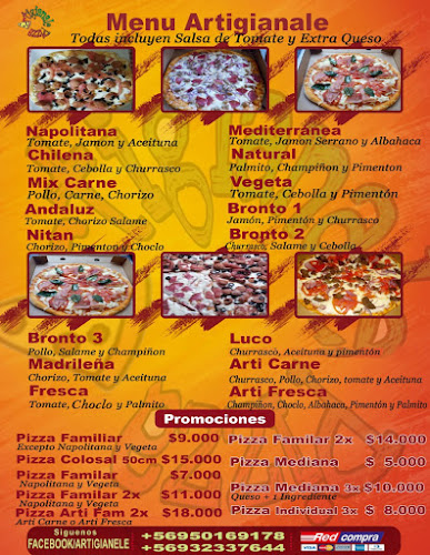 Comments and reviews of Artigianale pizza