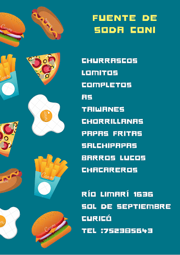 Opinii despre Fuente de soda coni în Curicó - Gastronomía y hostelería