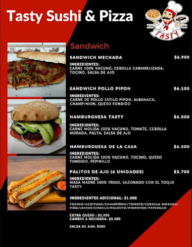 Tasty SUSHI & PIZZA Open Times