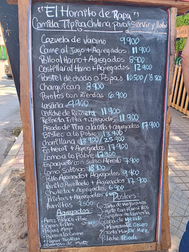 Restaurante Comida Típica Chilena EL HORNITO DE RAFA