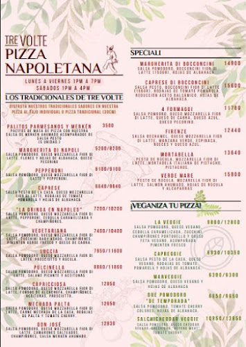 Tre Volte Pizzería & Cafetería - Gastronomía y hostelería