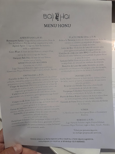 Bali Hai Chile - Las Condes