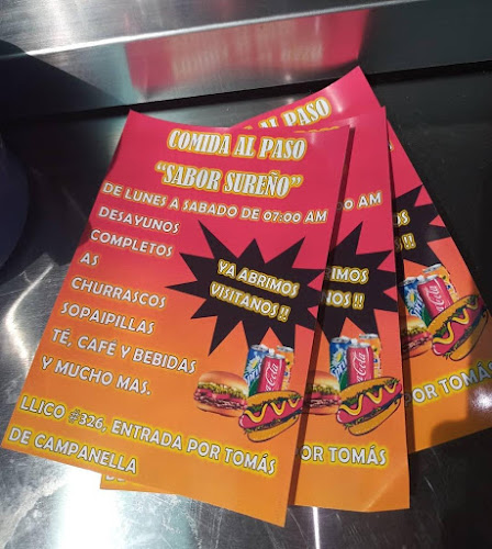 Comida al paso "Sabor Sureño SPA" - Gastronomía y hostelería