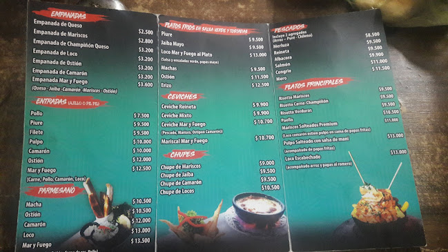 Restaurant Mar y Fuego Coquimbo