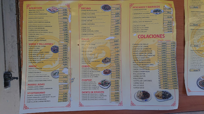 Restaurante gastronomía china Mr. Qiu