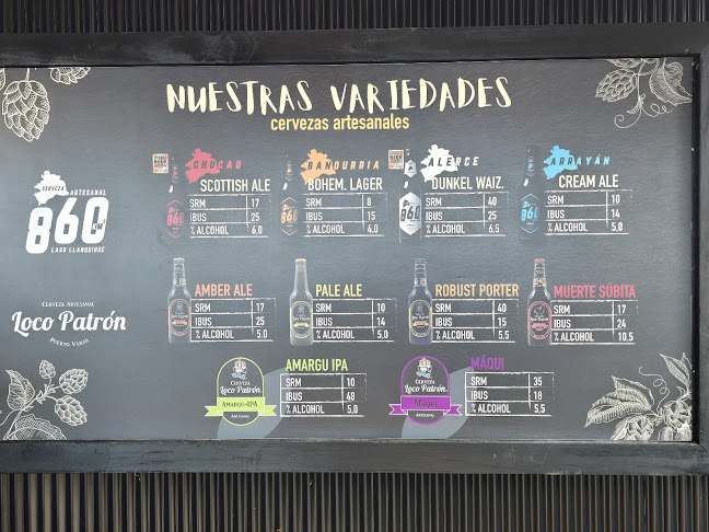 Cerveza 860 - Restaurante y Barra Cervecera - Gastronomía y hostelería