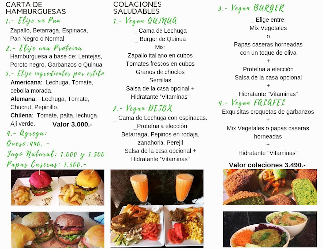 Vegan Burger - Valparaíso