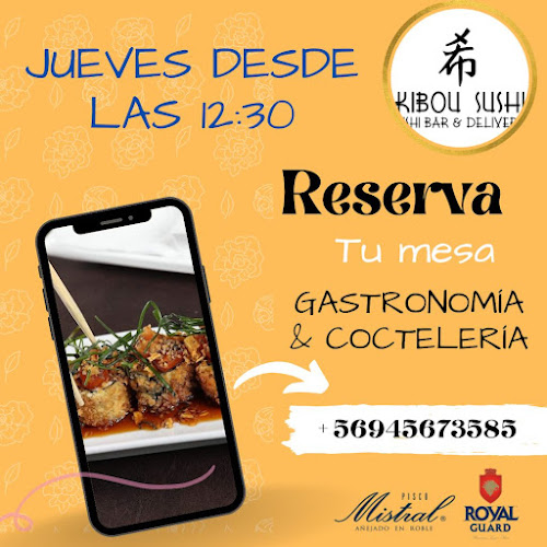 Comentarii opinii despre KIBOU SUSHI RESTO BAR JAPONÉS ORIGINAL