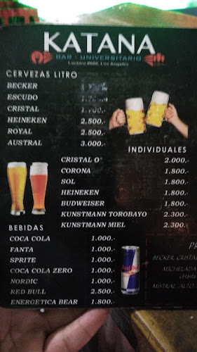 Opinii despre Katana Bar-Universitario în Los Angeles - Gastronomía y hostelería