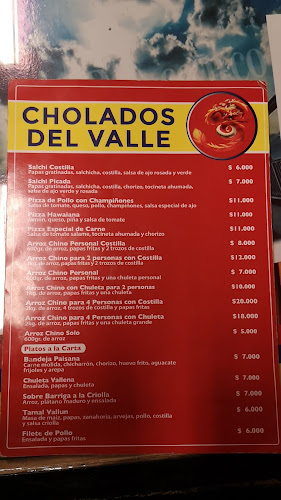 Cholados Y Pizza Del Valle - Santiago