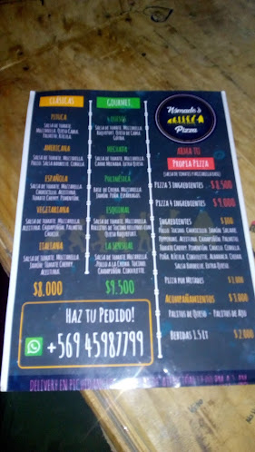 Nómade’s Pizza | Pizzeria con Retiro en local y Delivery - Los Vilos