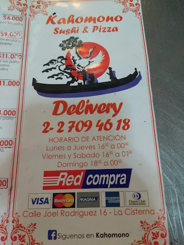 Kahomono Sushi Y Pizza