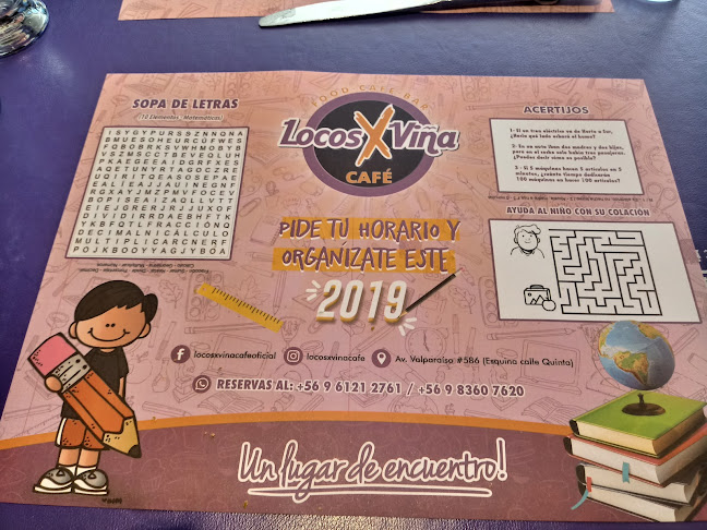 Reviews of Locos X Viña Café in Viña del Mar - Gastronomía y hostelería