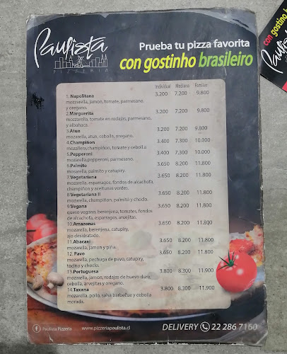 Reviews of Paulista Pizzeria in Santiago - Gastronomía y hostelería