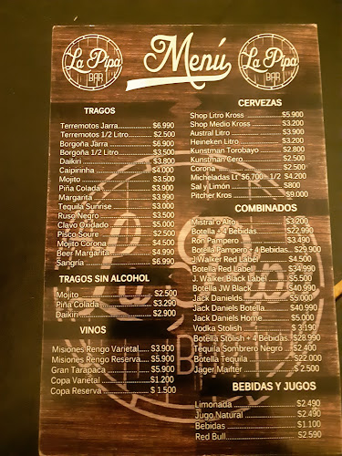 Opinii despre La Pipa Bar în Santiago - Gastronomía y hostelería