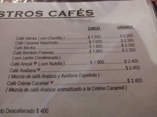Café Francés - Gastronomía y hostelería
