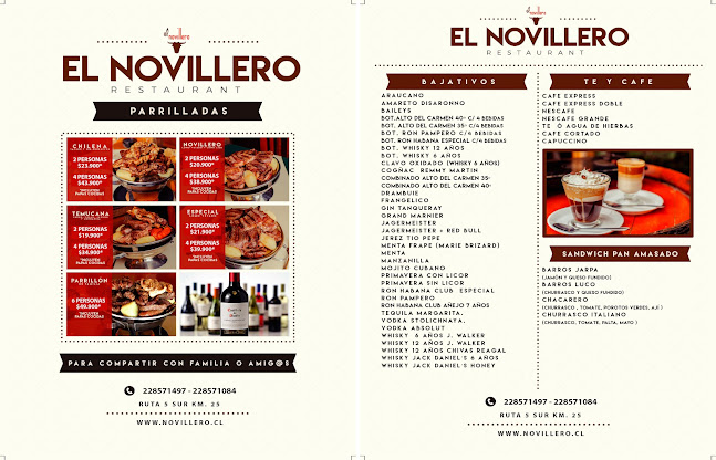 El Novillero Ruta 5 Sur - Gastronomía y hostelería