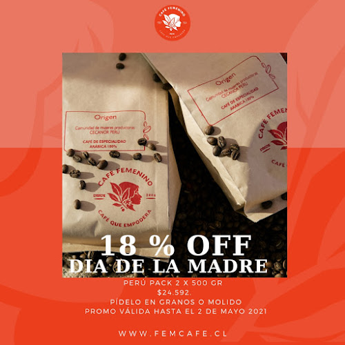 Café Femenino SpA - Gastronomía y hostelería